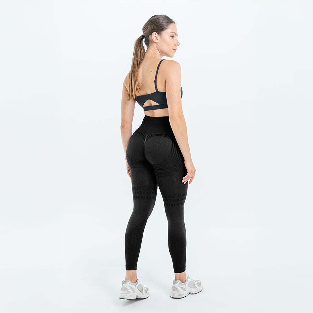 Legging 3D drainant lignes 3D détail